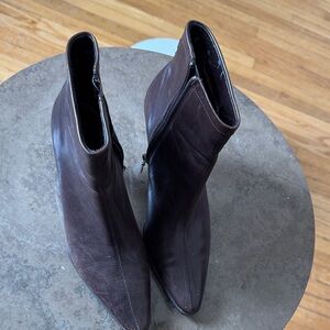 Rockport Dark Brown Ankle Booties